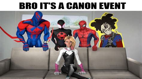 spider-man: across the spider-verse memes|The Best Gag in Spider